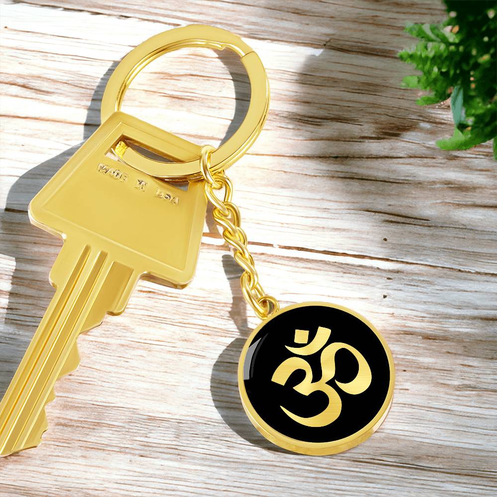 Om Keychain