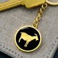 Goat Keychain