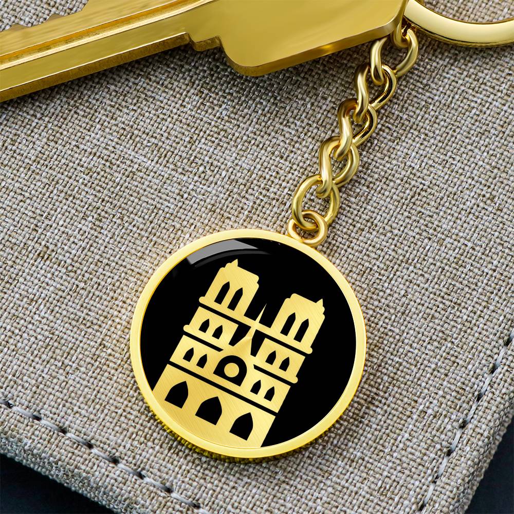 Notre Dame Keychain