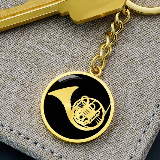 French horn Keychain