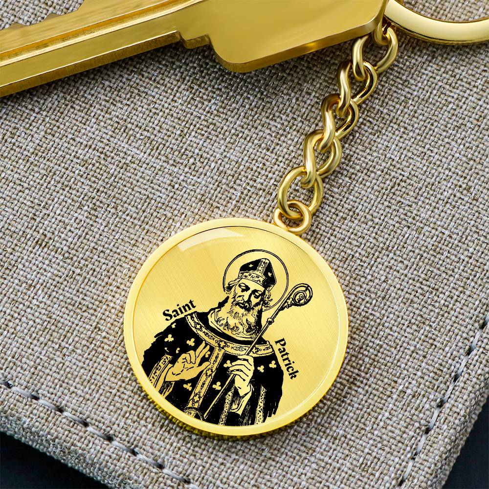 Saint Patrick Keychain