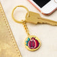 Pomegranate Keychain