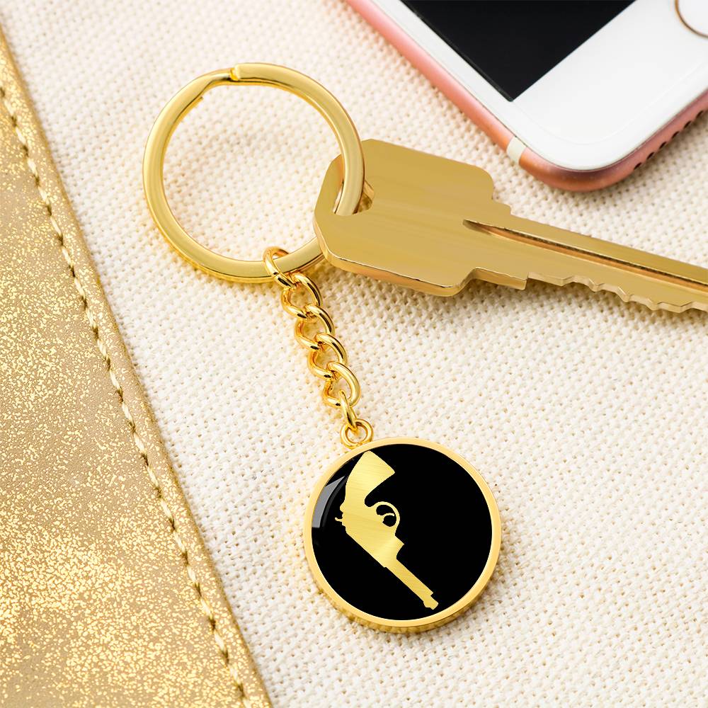 Revolver Keychain
