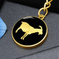 Goat Keychain