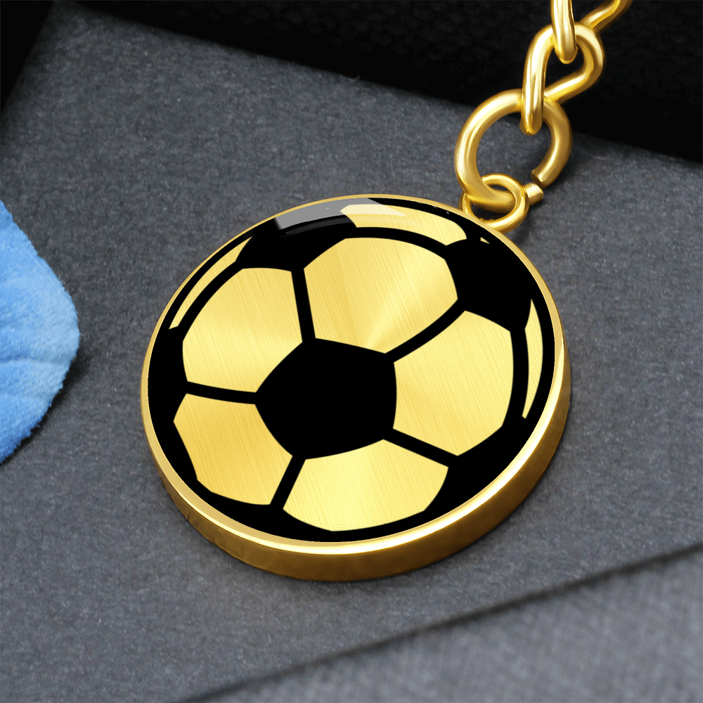 Soccer Ball Keychain