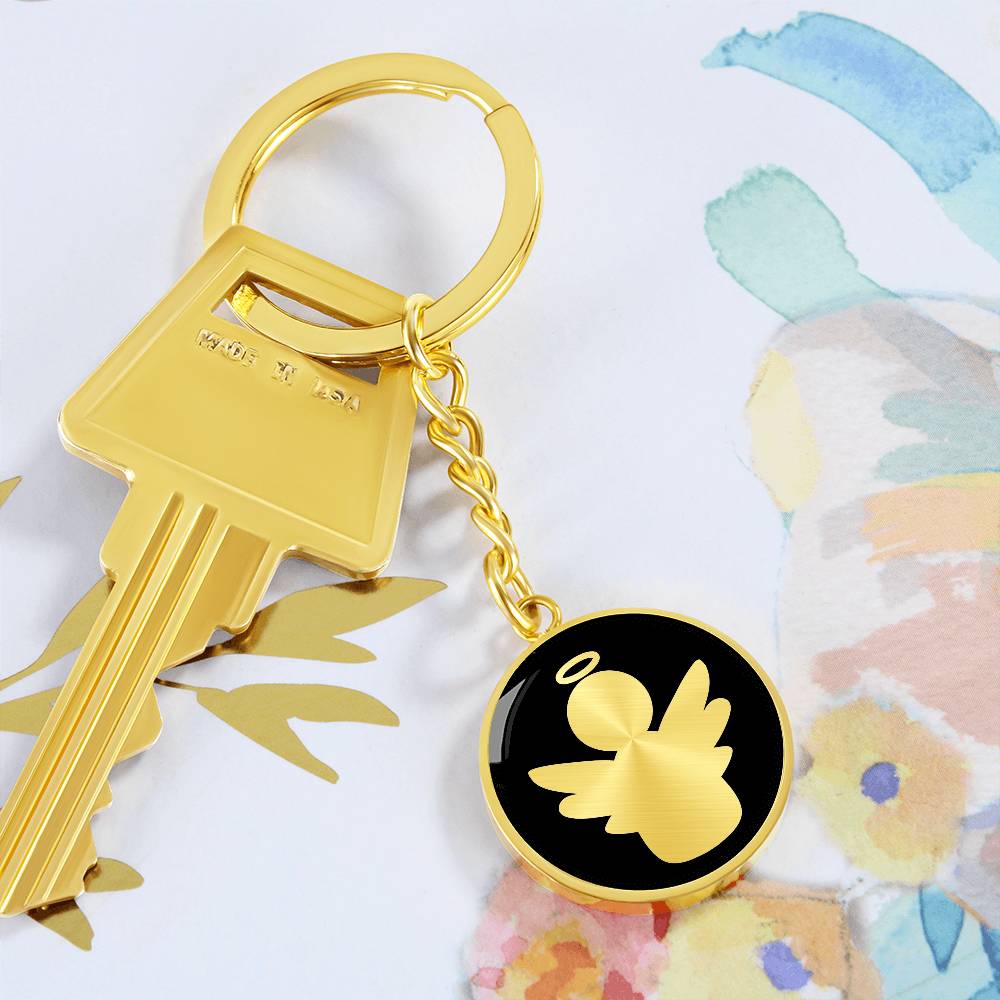 Worry Angel Keychain