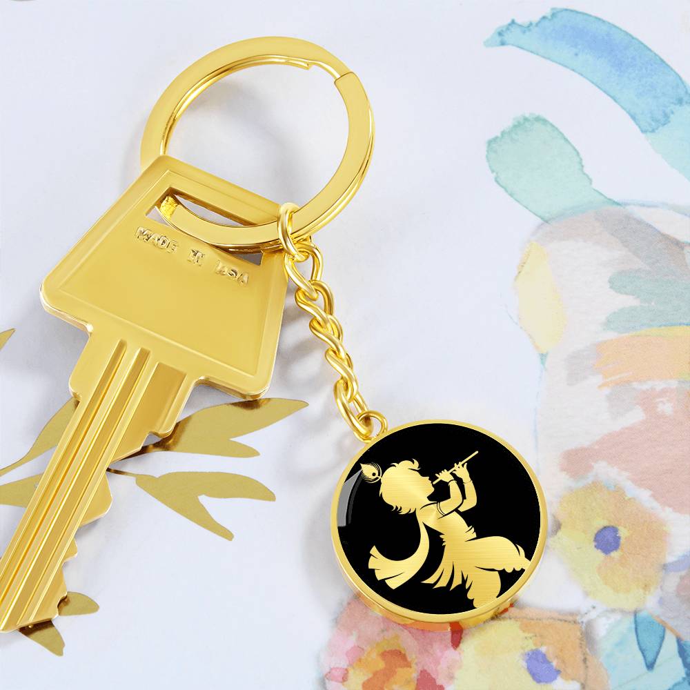 Krishna Keychain