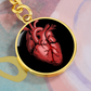Anatomical heart Keychain