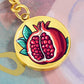 Pomegranate Keychain