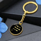 Love in morse code Keychain