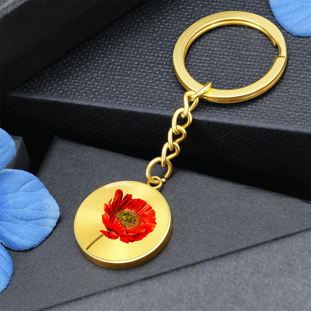 Poppy Keychain