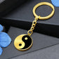 Alchemy Yin-yang symbol Keychain
