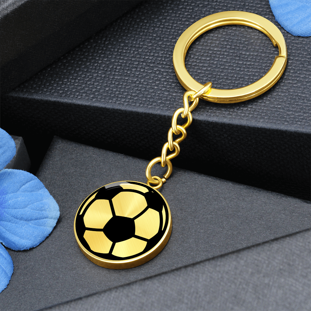 Soccer Ball Keychain