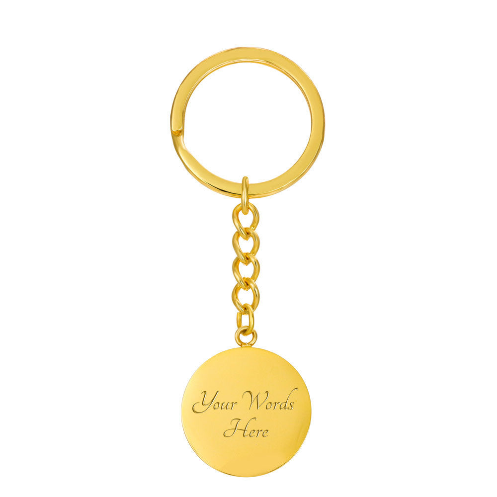 Worry Angel Keychain