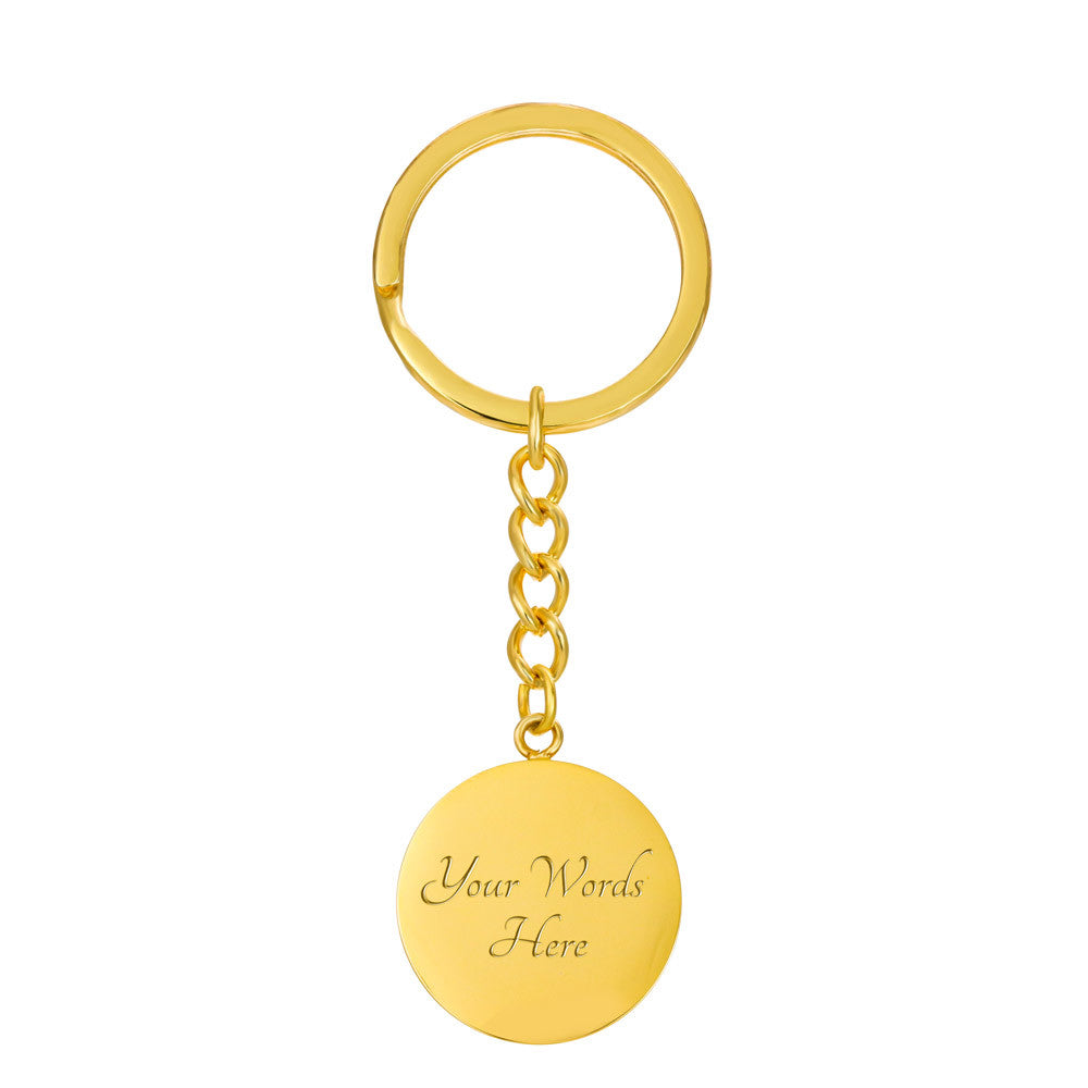 Year of the Fire Goat Keychain