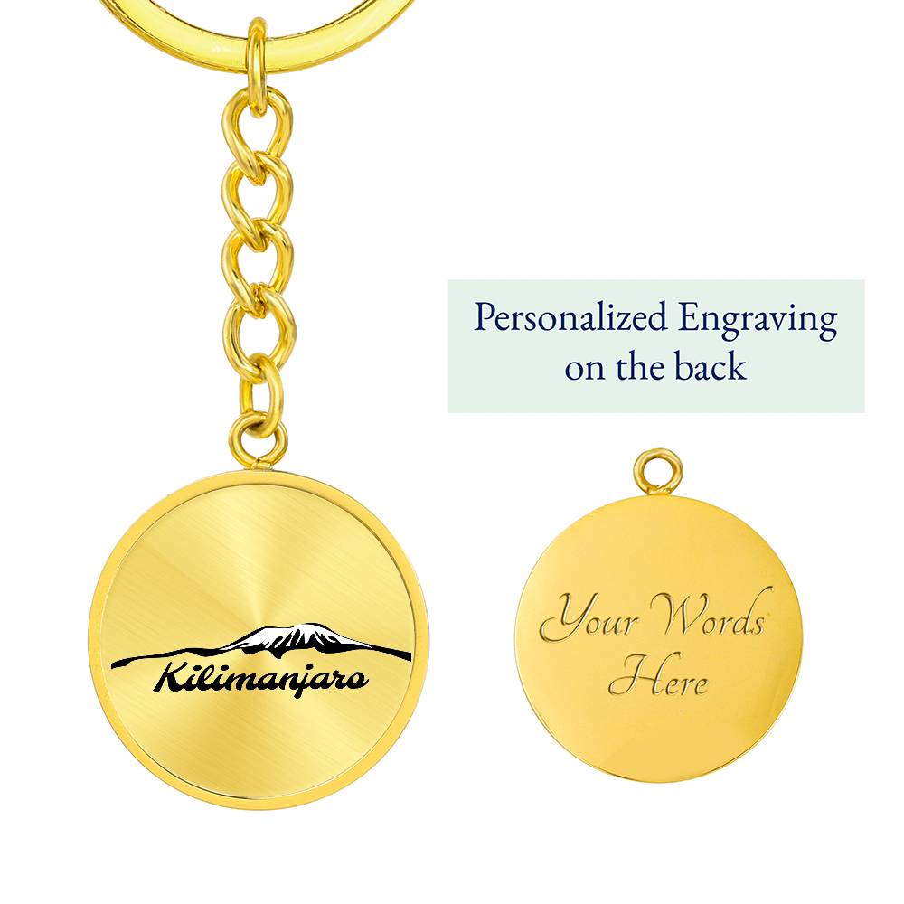 Kilimanjaro Keychain