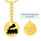 Train Keychain
