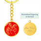Year of the Fire Horse Keychain