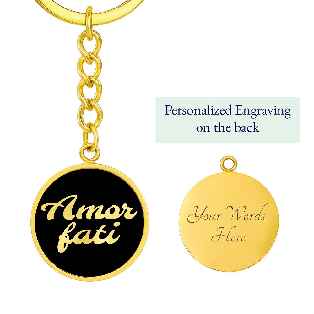 Amor Fati Keychain