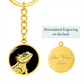 Bearded Dragon Keychain