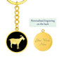 Goat Keychain