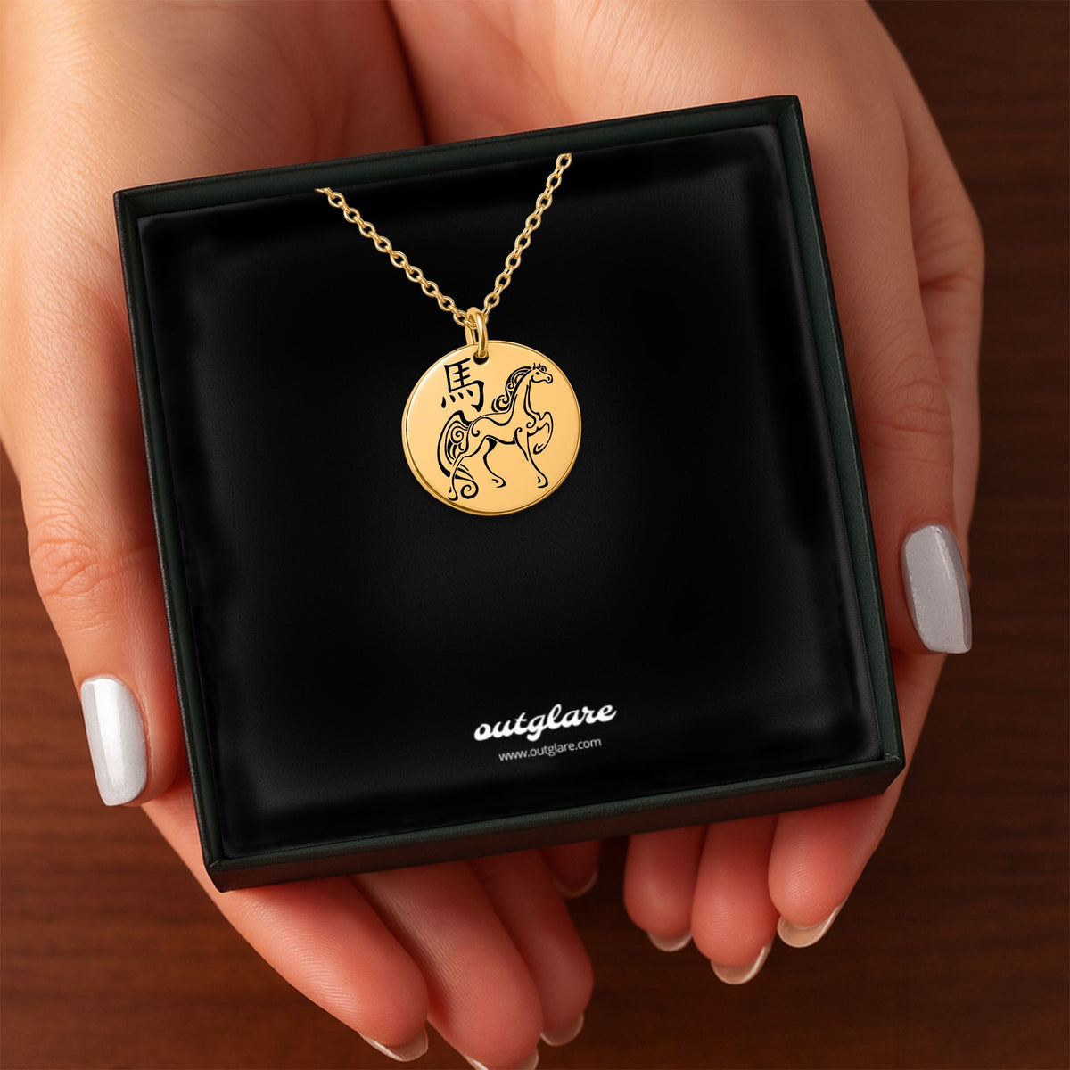 Horse Chinese Zodiac Necklace