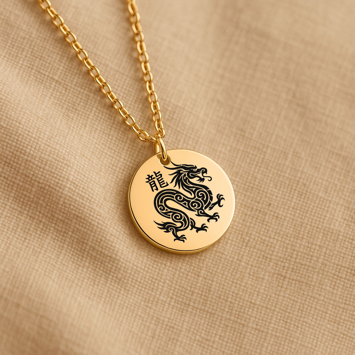 Dragon Chinese Zodiac Necklace