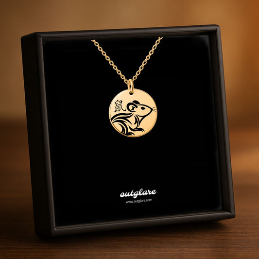 Rat Chinese Zodiac Necklace