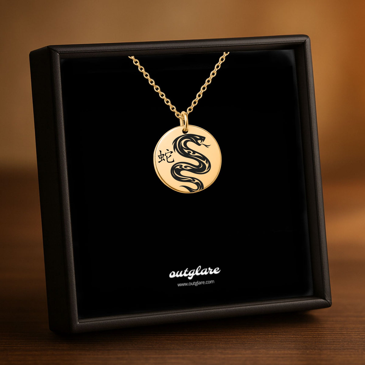 Snake Chinese Zodiac Necklace