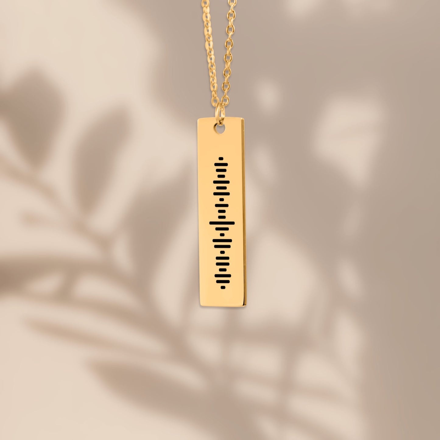 Luther Spotify Code Necklace