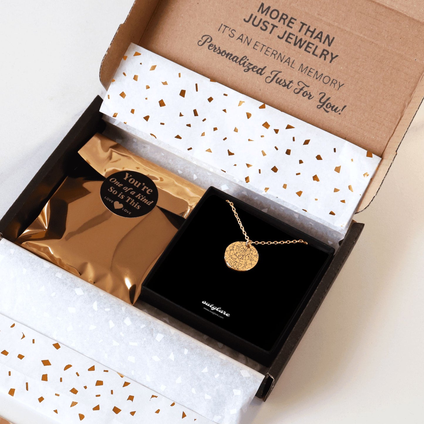 Personalized Star Map Necklace