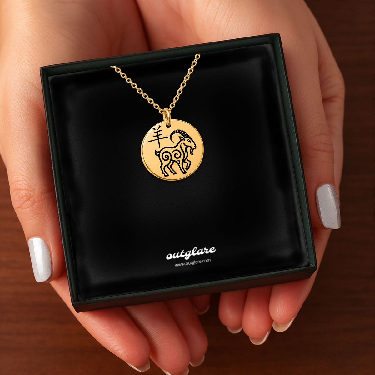 Goat Chinese Zodiac Necklace