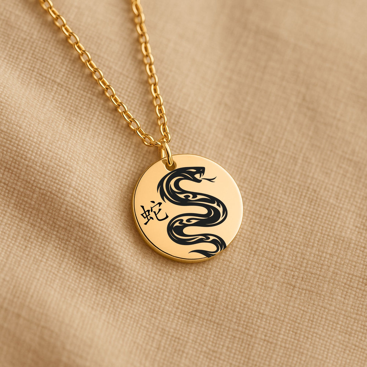 Snake Chinese Zodiac Necklace