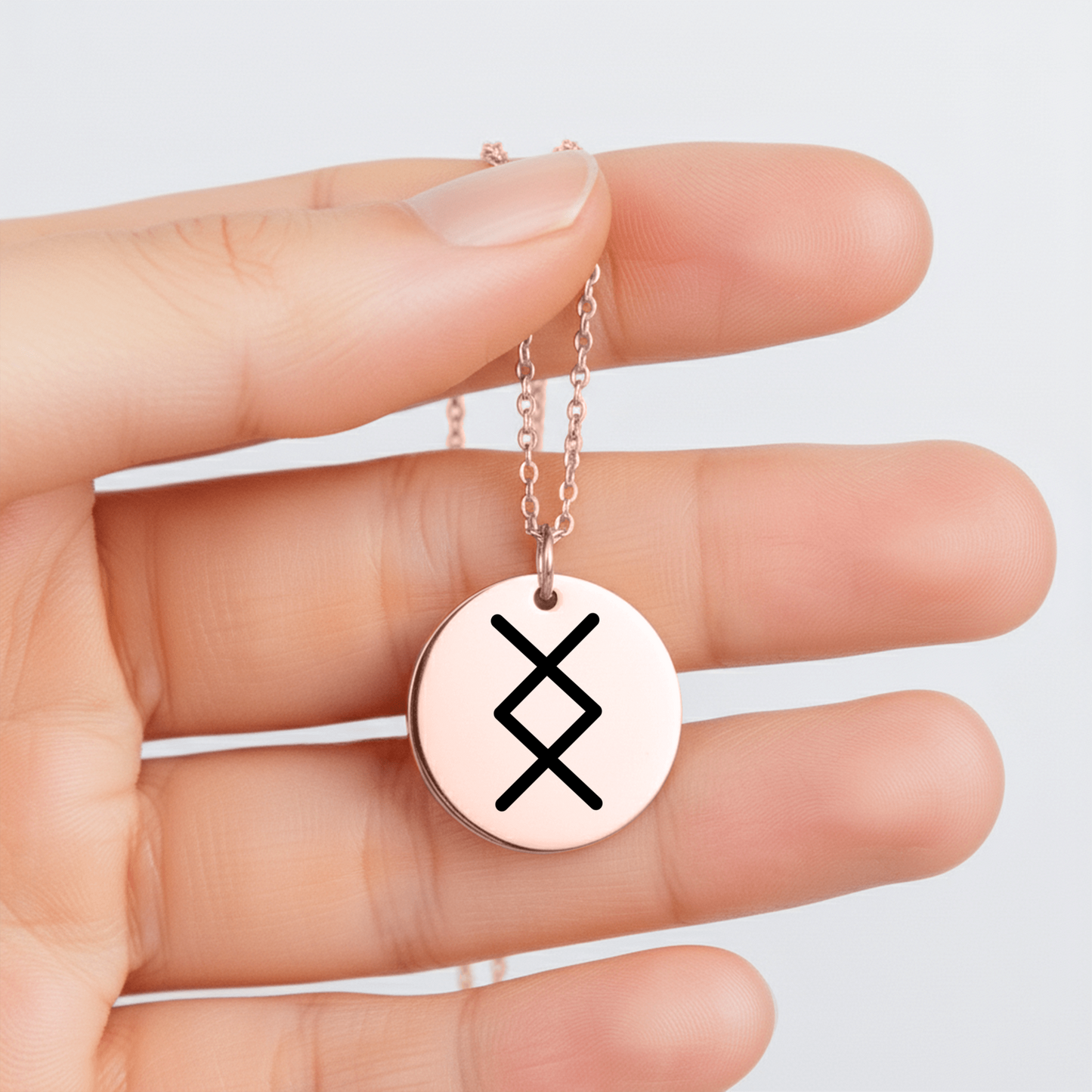 Inguz Rune Necklace
