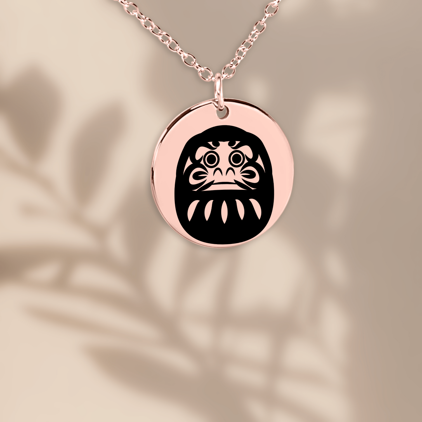 Daruma Doll Necklace