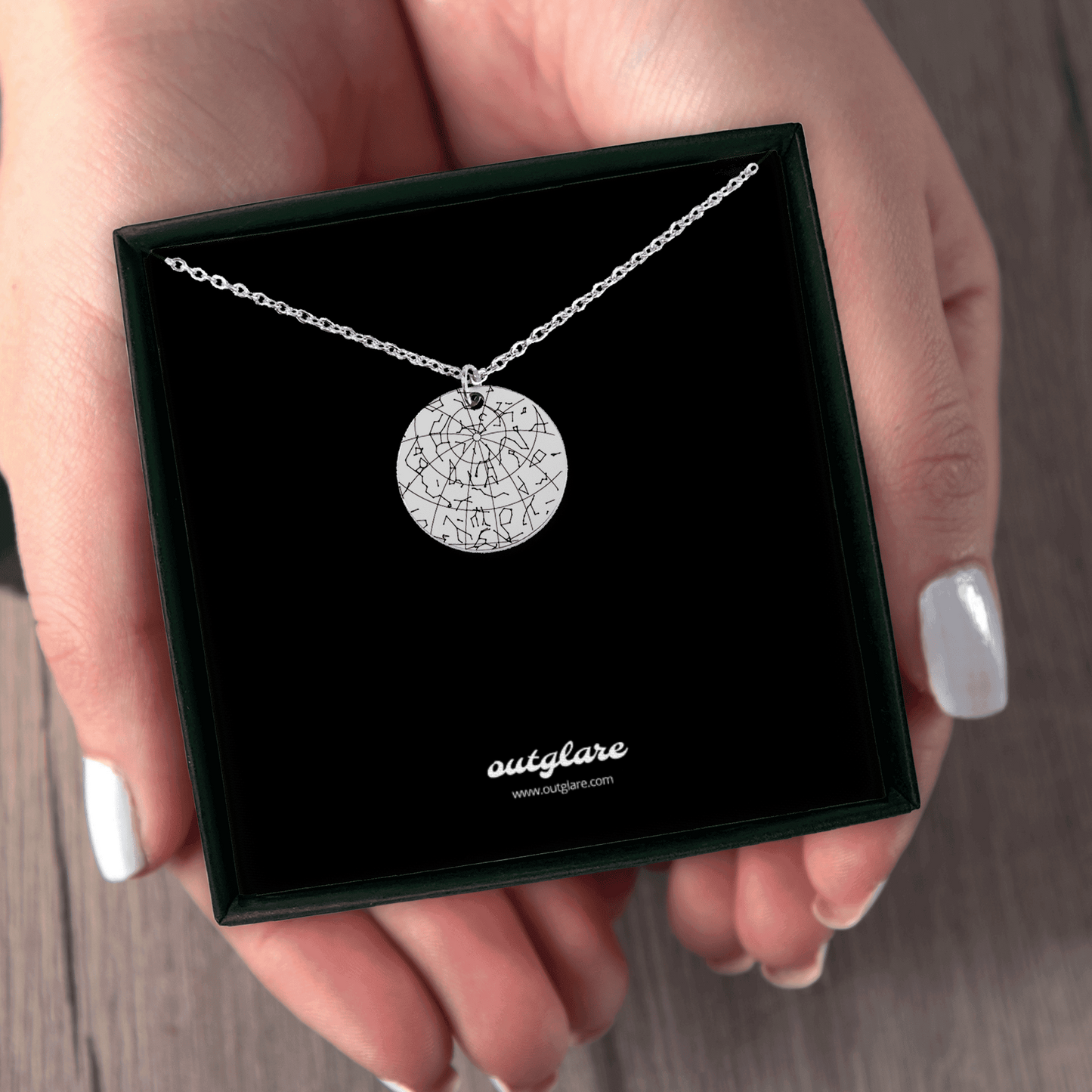 Personalized Star Map Necklace